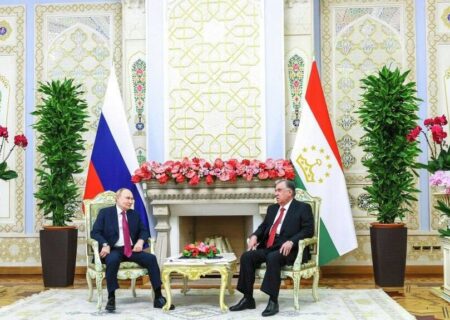 گفتگوی تلفنی «پوتین» با رئیس جمهور تاجیکستان