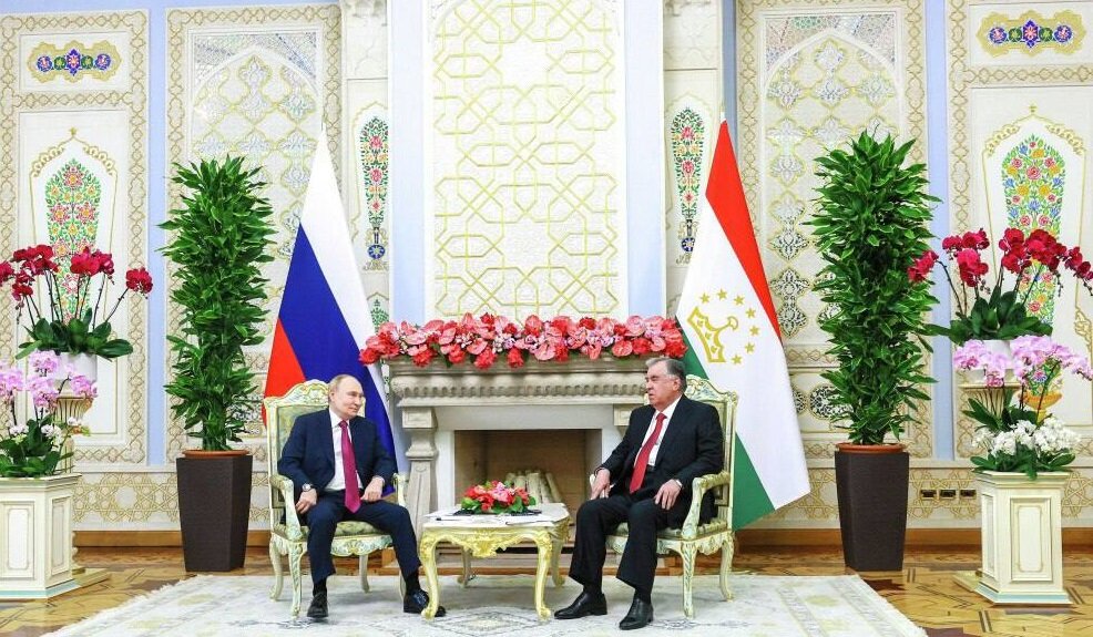 گفتگوی تلفنی «پوتین» با رئیس جمهور تاجیکستان