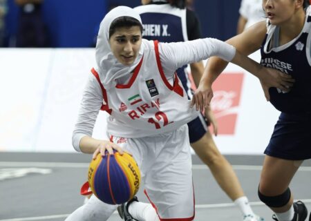 دختران بسکتبال ایران به مدال نقره رسیدند