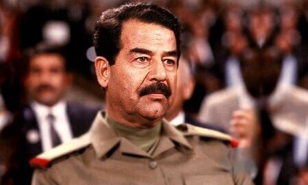 تصاویر دیده نشده از ملاقات صدام و مسعود رجوی در عراق، سال 1365