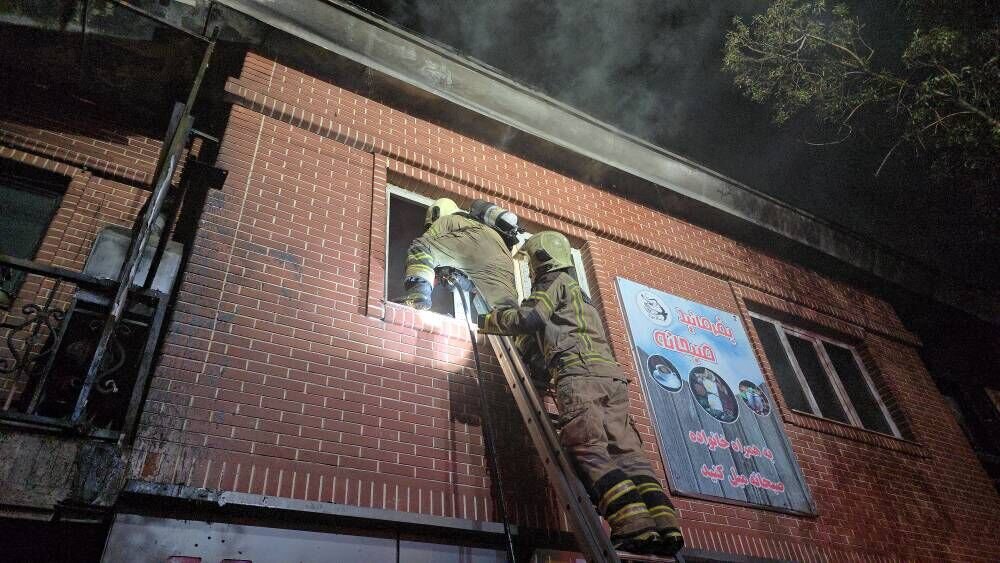 آتشسوزی در جنوب تهران؛ گزارش و جزئیات حادثه