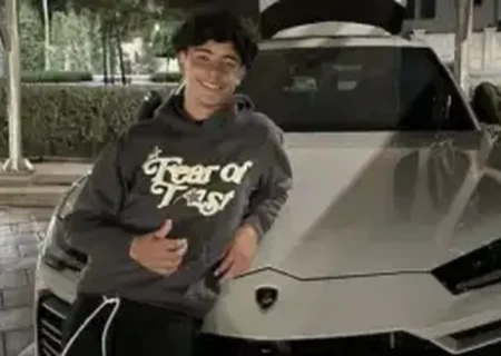 لامبورگینی ۲۶۵ هزار یورویی، هدیه لاکچری رونالدو به پسر ۱۵ساله‌اش