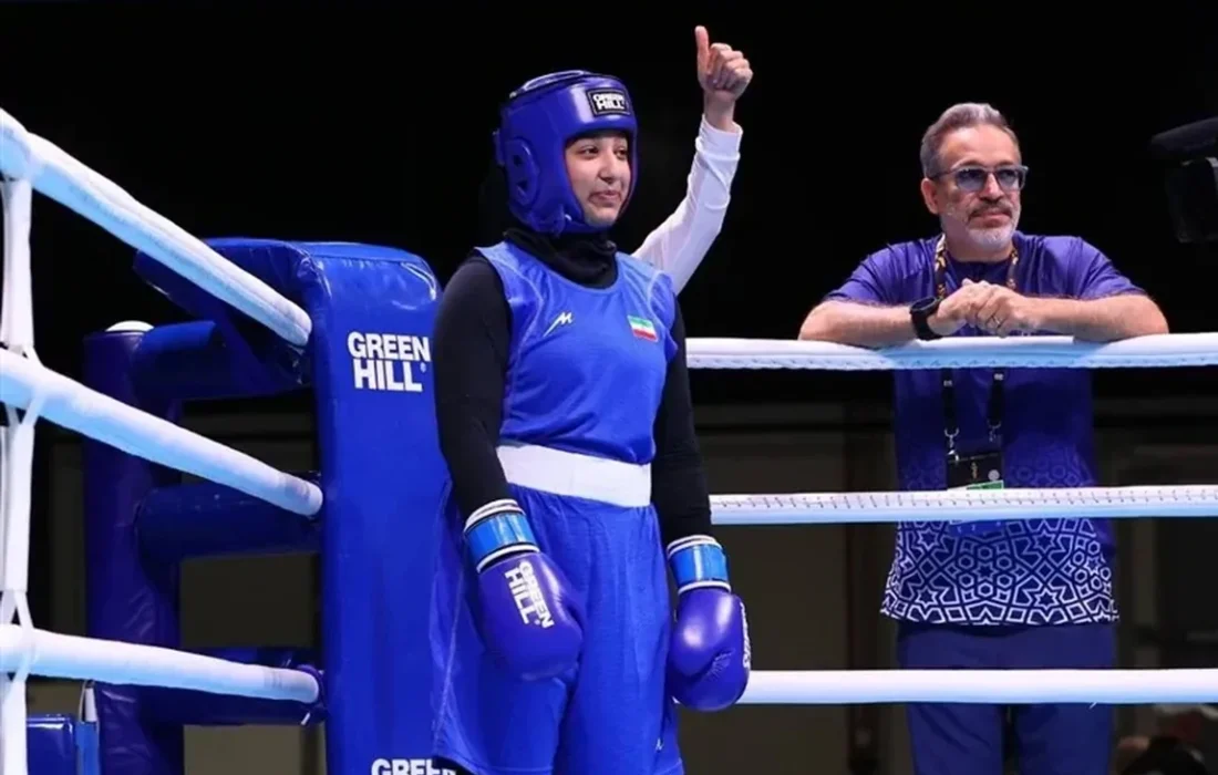 کسب نخستین مدال تاریخ بوکس بانوان ایران