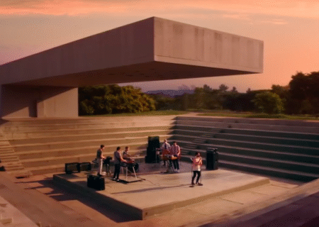 جزیره موسیقی: تجلی هم‌نوایی معماری بتنی با زندگی اجتماعی