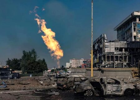 حمله شبانه و گسترده روسیه به زیرساخت گازی اوکراین