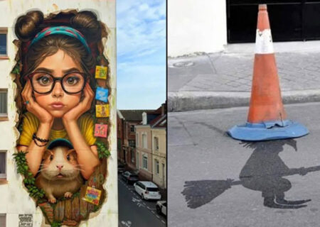 7 اثر هنری خیابانی تماشایی که عابران را شگفت‌زده می‌کنند
