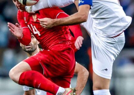 جهانبخش در مصاف با روسیه، بلایی به سر مدافع حریف آورد!