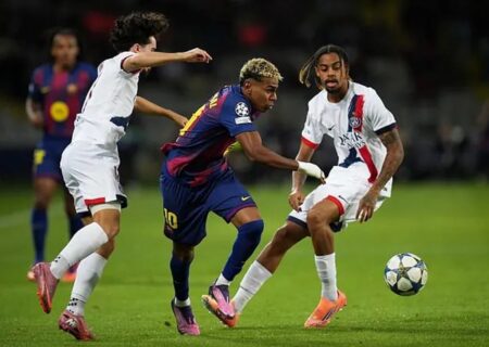 پیروزی پاری سن ژرمن مقابل بارسلونا؛ خلاصه دیدار با نتیجه 2-1