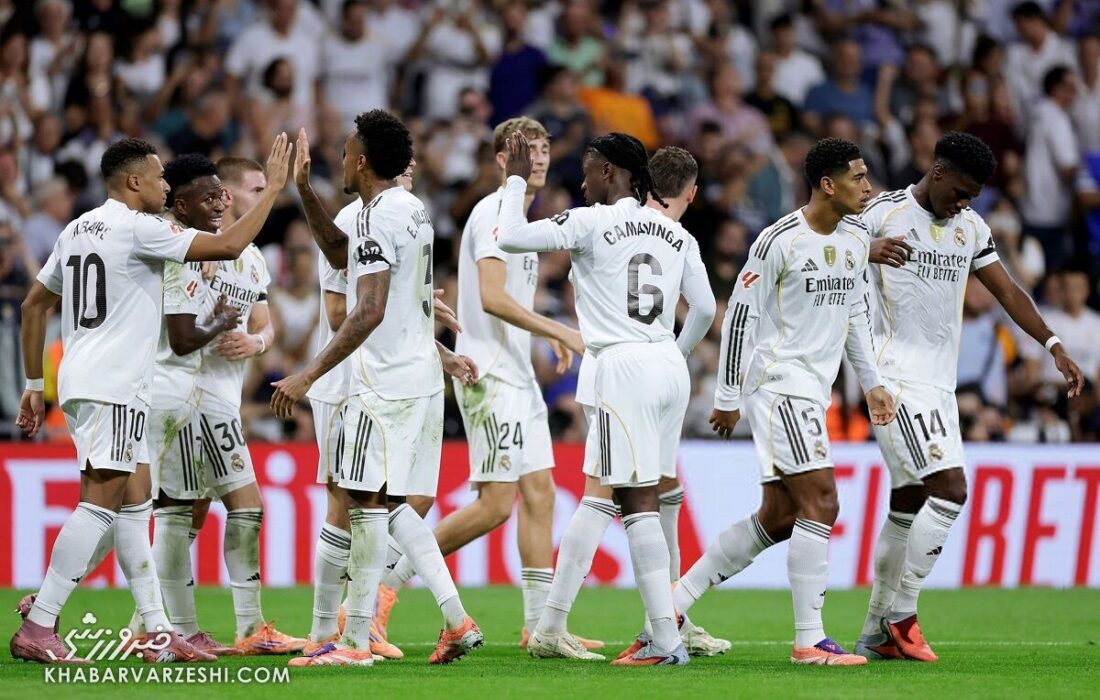 رئال مادرید با پیروزی قاطع مقابل ویارئال صدر جدول را فتح کرد