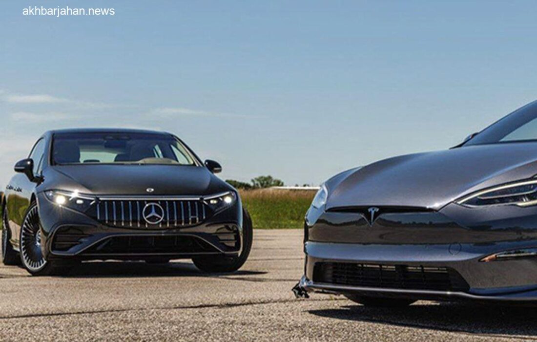 تسلا گوی سبقت را از بنز ربود
