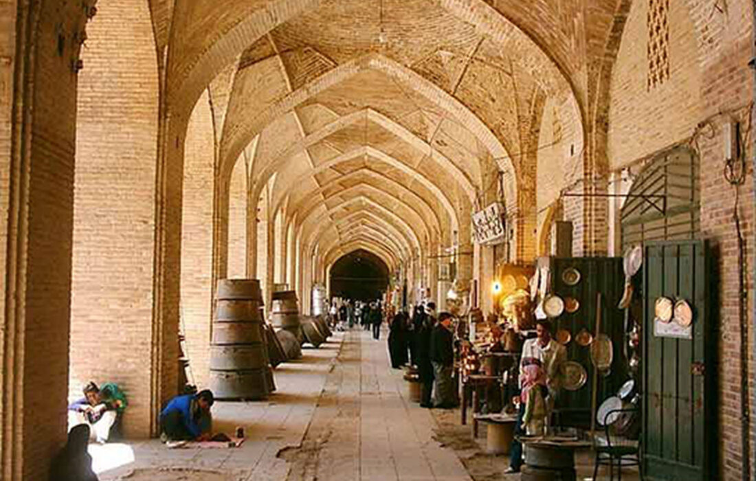 بازار گنجعلیخان در سکوت فرو رفت