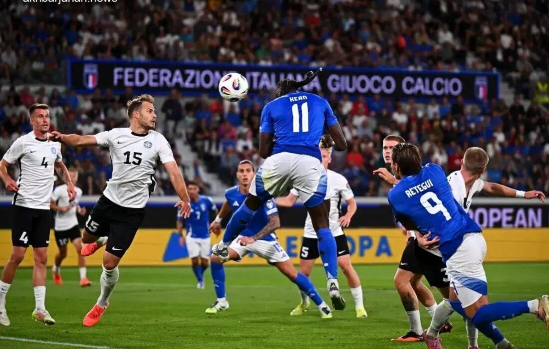 شانس صعود مستقیم ایتالیا به اما و اگر کشیده شد!