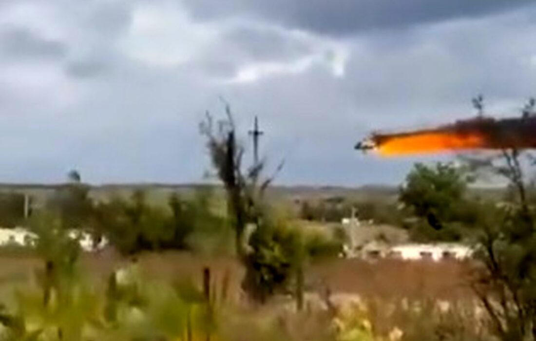 انهدام هلیکوپتر روسی توسط پهپاد اوکراینی