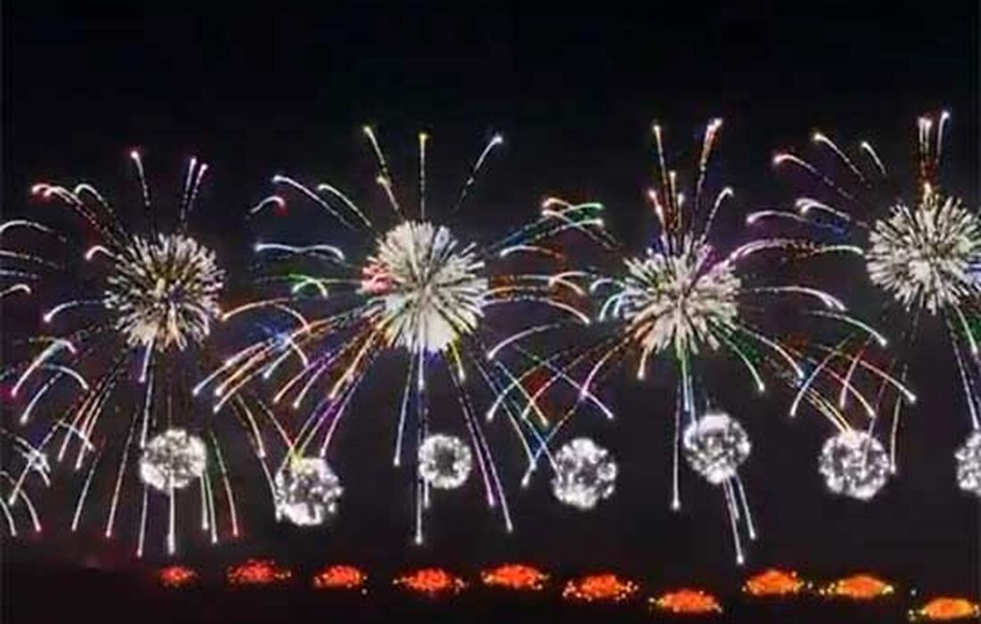 وقتی بقیه ترقه بازی می کنند، ژاپنی ها شاهکار خلق می کنند!