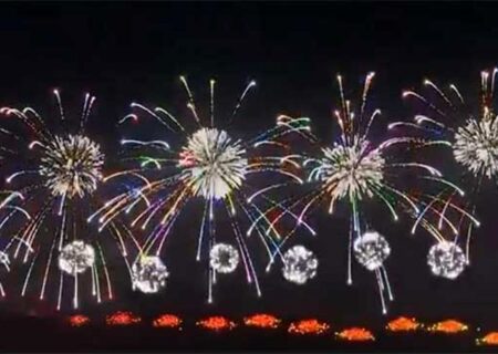 وقتی بقیه ترقه بازی می کنند، ژاپنی ها شاهکار خلق می کنند!