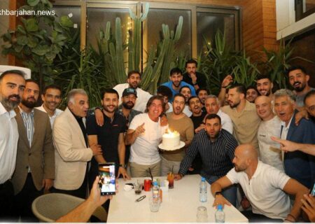 خوشحالی جنجالی ستاره استقلال در جشن تولد ساپینتو