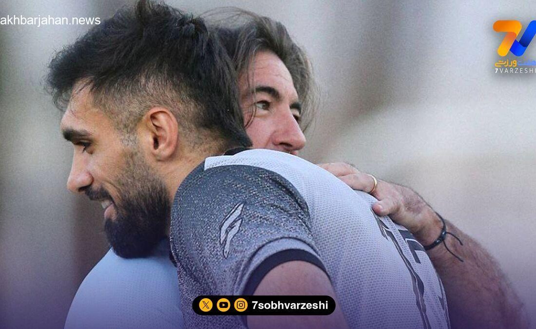 حذف ناگهانی تصویر صلح ساپینتو و آقاسی!