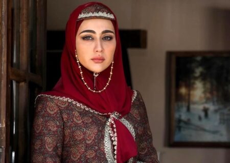 تصاویر جذاب از استایل پاییزی بازیگر سریال گیلدخت