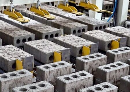 تولید روزانه ۱۰۰ هزار آجر با فناوری تمام اتوماتیک کره‌ای