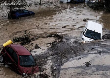 اسپانیا زیر سایه سنگین طوفان دانا آلیس