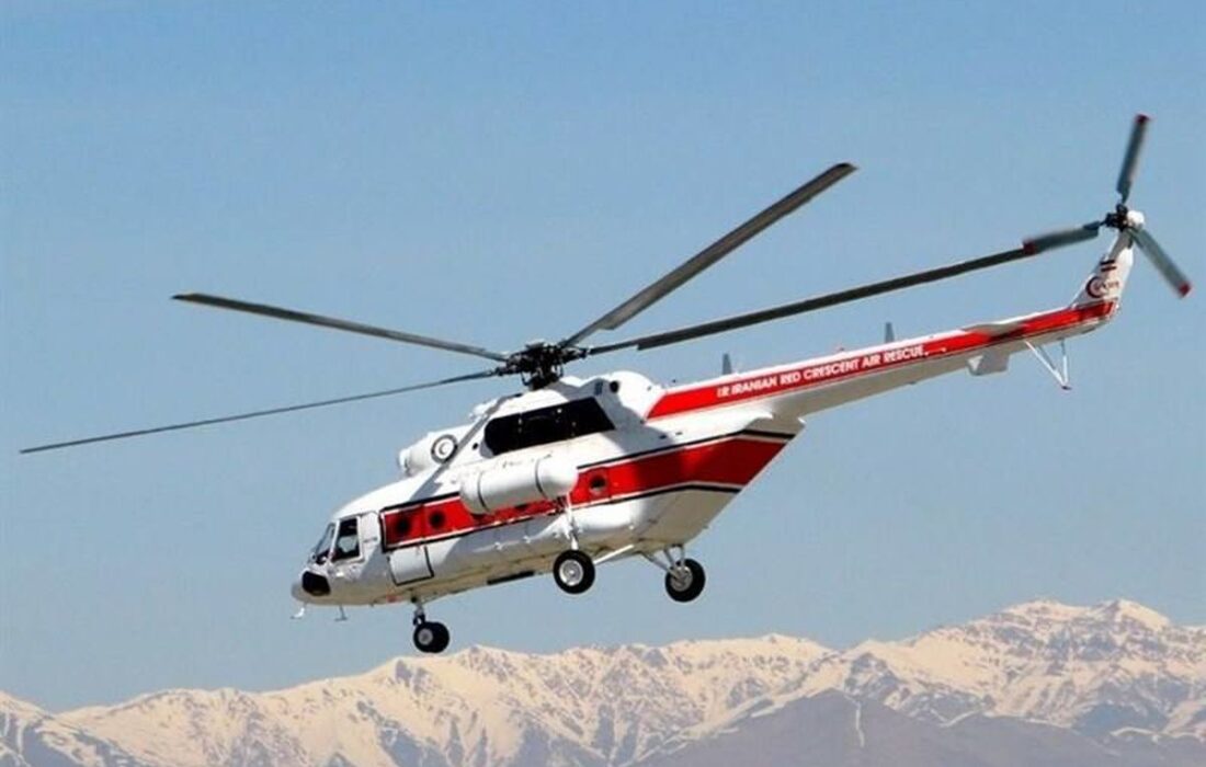 سقوط بالگرد امدادی هلالاحمر در اشترانکوه