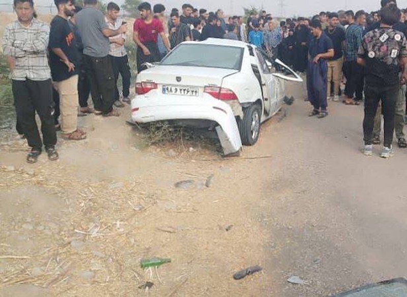 ۵ کشته در تصادف نیسان و سمند در دزفول