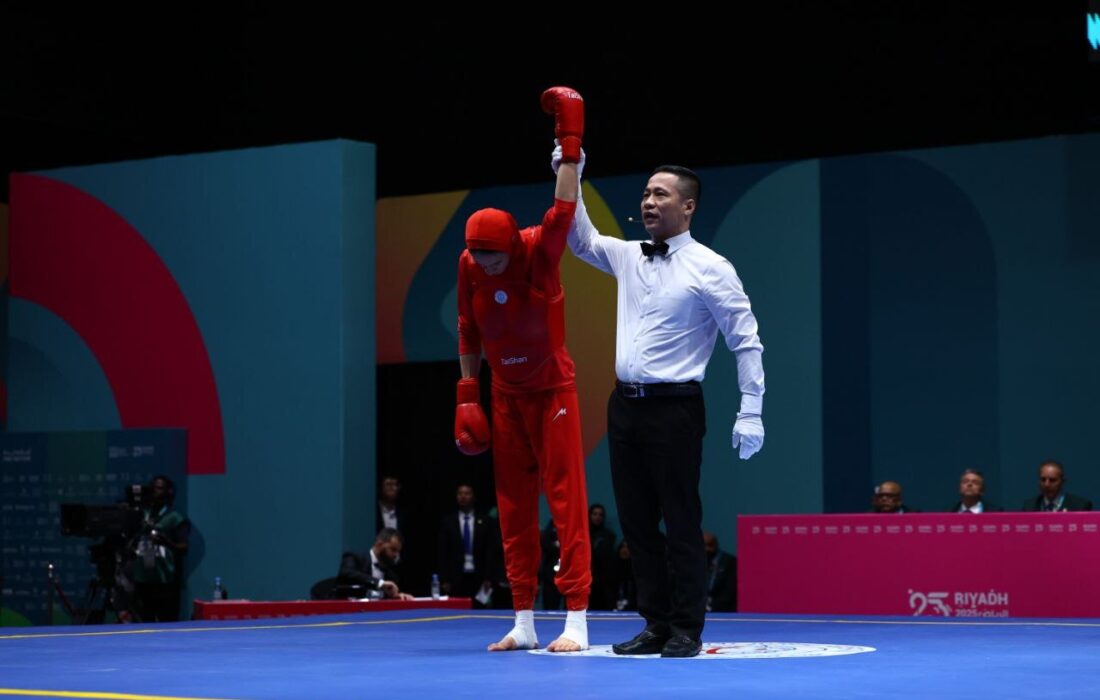 کسب مدال طلای بازیهای همبستگی توسط سهیلا منصوریان