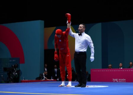 کسب مدال طلای بازی‌های همبستگی توسط سهیلا منصوریان