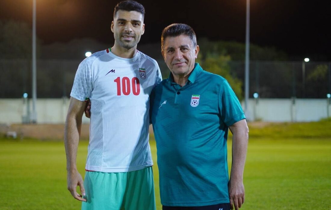 عکس خاص مهدی طارمی در کنار قلعه نویی