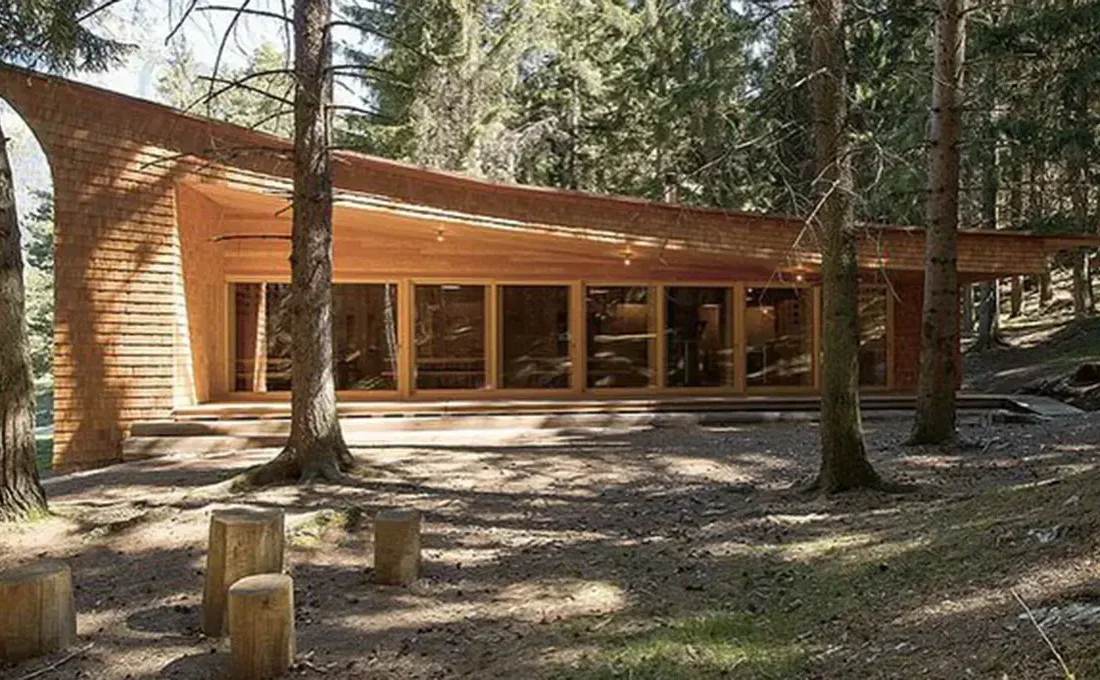 جادوی معماری با چوب (عکس)