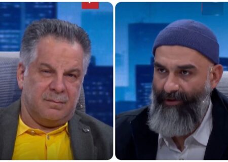 دعوای دو سینماگر: می‌خواهید سینما را کاباره کنید/ باند شما احمدی نژاد را آورد حالا به سینما می‌گویید کاباره! (فیلم)