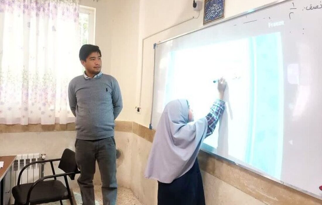 هوشمندسازی اولین مدرسه روستایی در کلات خراسان رضوی