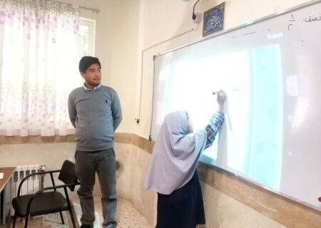 هوشمندسازی اولین مدرسه روستایی در کلات خراسان رضوی