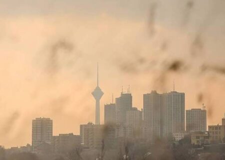 وضعیت هوای تهران قرمز شد