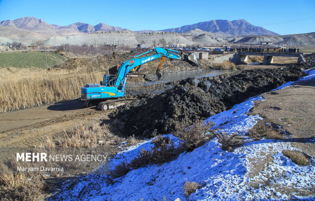 لایروبی ۱۱۵ کیلومتر از رودخانه های مازندران