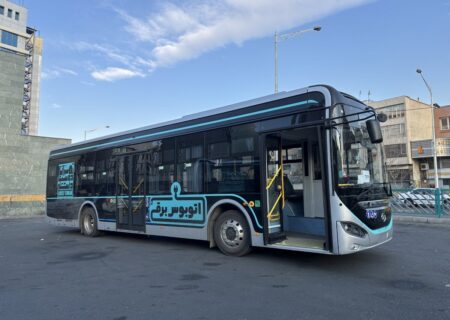 سومین خط اتوبوس در منطقه ۲۰ برقی‌سازی شد