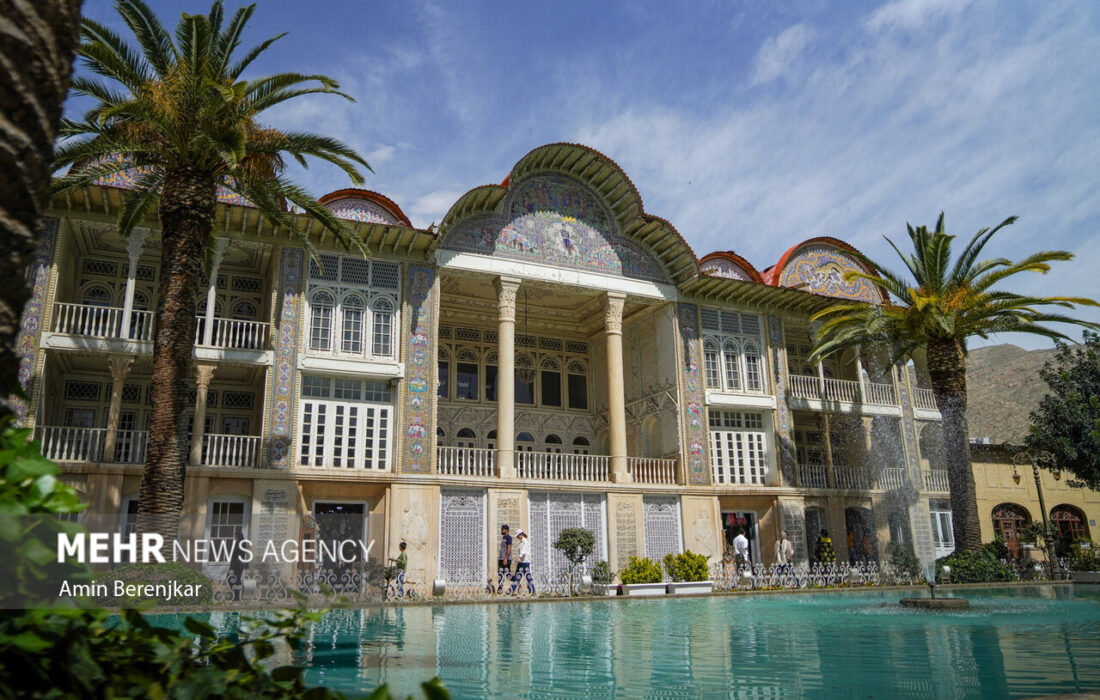 ساخت و ساز غیرمجاز در حریم باغ ارم شیراز مشاهده نشده است