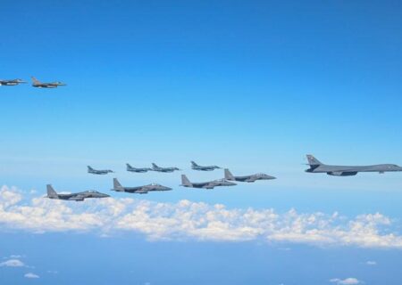 رزمایش دریایی آمریکا و کره جنوبی به پایان رسید