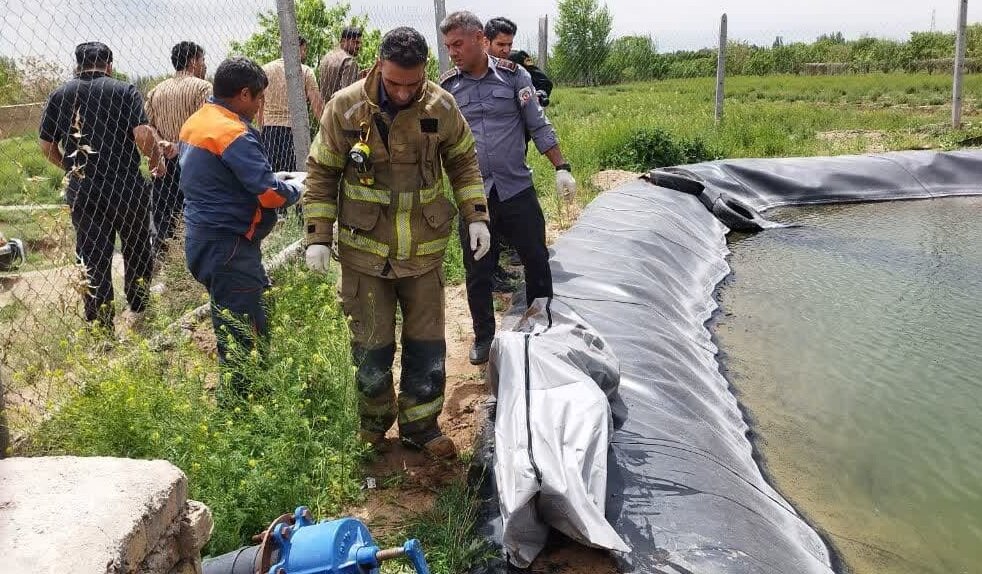 استخر کشاورزی در سجزی جان جوان ۲۸ ساله را گرفت