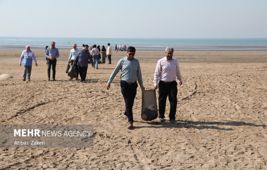 پاکسازی سواحل نیازمند مشارکت عمومی و فرهنگسازی است