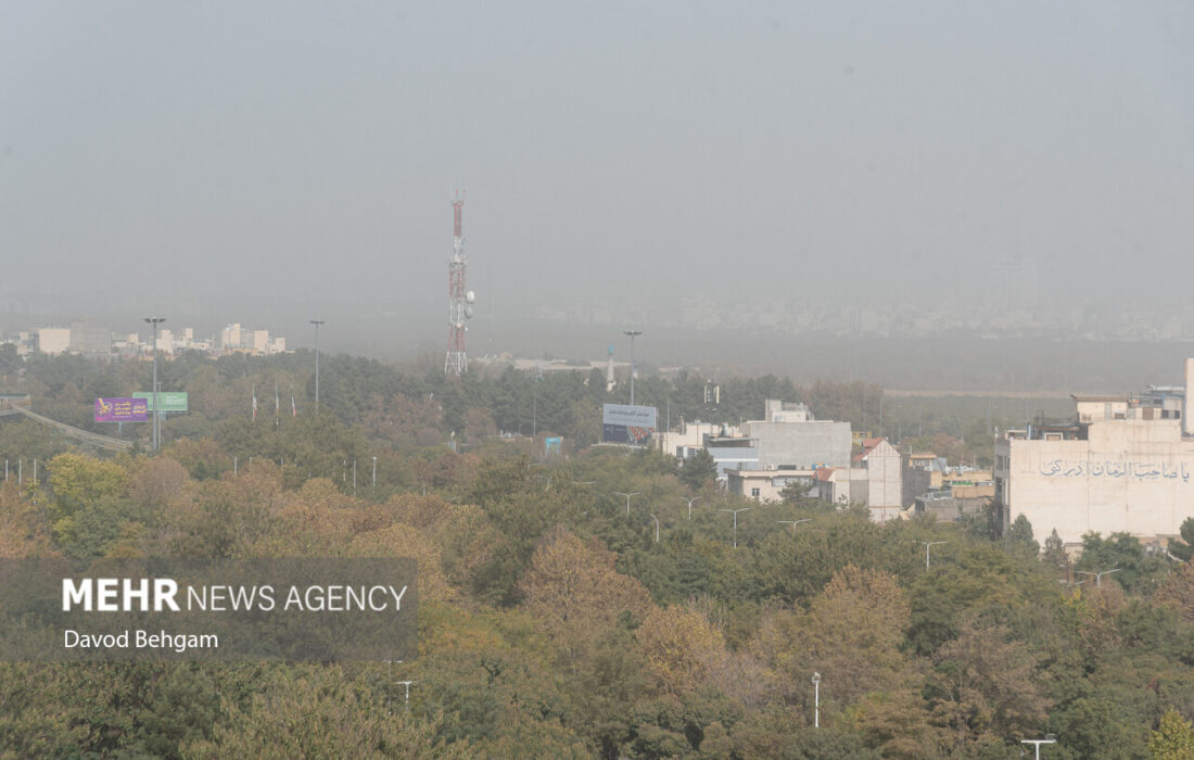 هوای مشهد ناسالم است