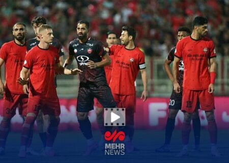 گل های بازی پرسپولیس و تراکتورسازی در هفته نهم لیگ برتر