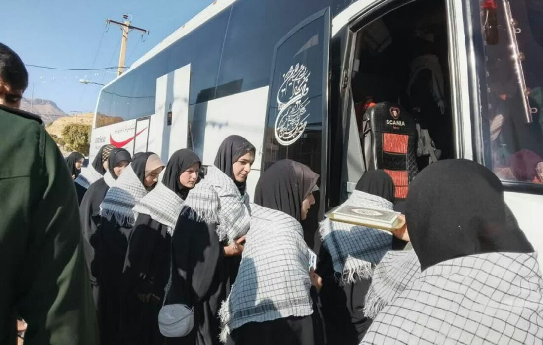 اعزام دانشآموزان گرمساری به اردوی راهیان نور