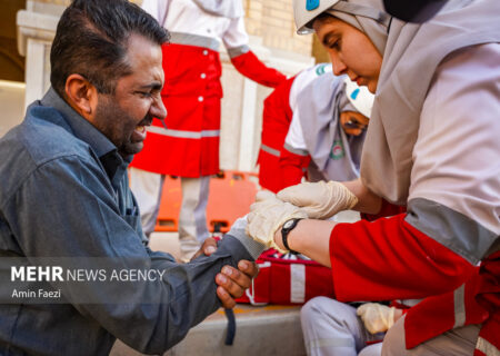 مانور تمام‌عیار زلزله و مخاطرات ترکیبی در همدان برگزار شد