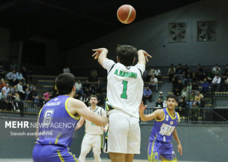 دومین پیروزی پیاپی نماینده ایران در بسکتبال غرب آسیا