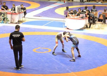 بزرگترین فستیوال کشتی کردستان در سنندج برگزار شد