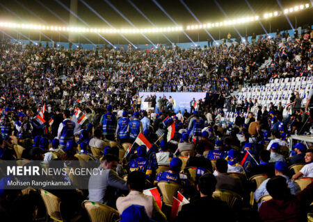 بزرگترین گردهمایی انتخاباتی بغداد