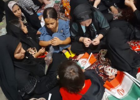 جلوه‌ای از میهن‌دوستی در مدارس کامیاران؛برگزاری پویش «پرچم افتخار»