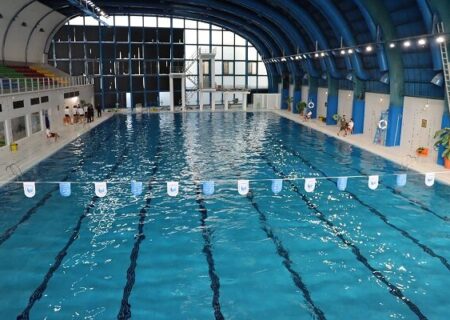 بازگشایی استخر دانشگاه صنعتی شریف پس از بازسازی با رویکردی فناورانه