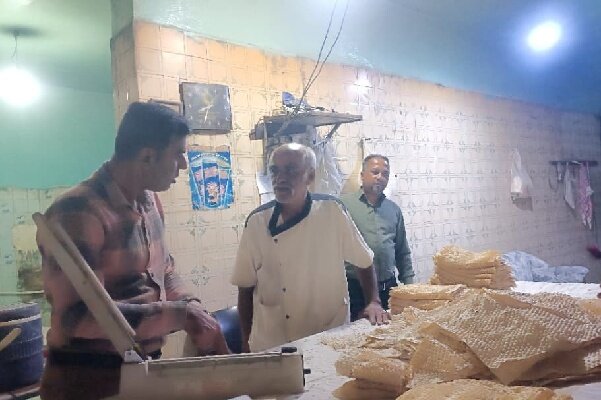 کشف سه مورد تخلف در بازدید میدانی از نانواییهای شهرستان سیریک